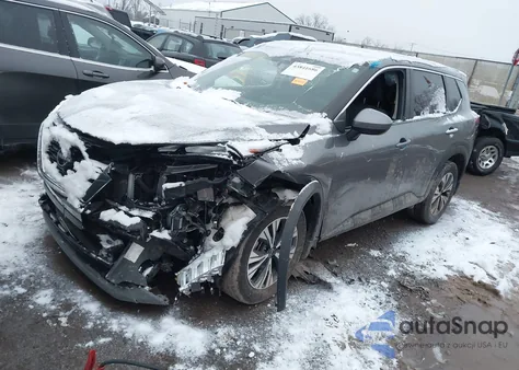 2023 Nissan Rogue Sv Intelligent Awd from USA, damaged, VIN JN8BT3BB3PW192512